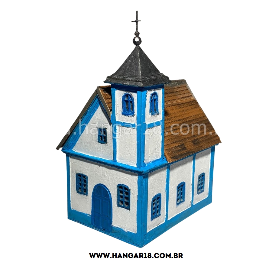 IGREJA BRANCO E AZUL (0150) ESCALA HO ANJOLY
