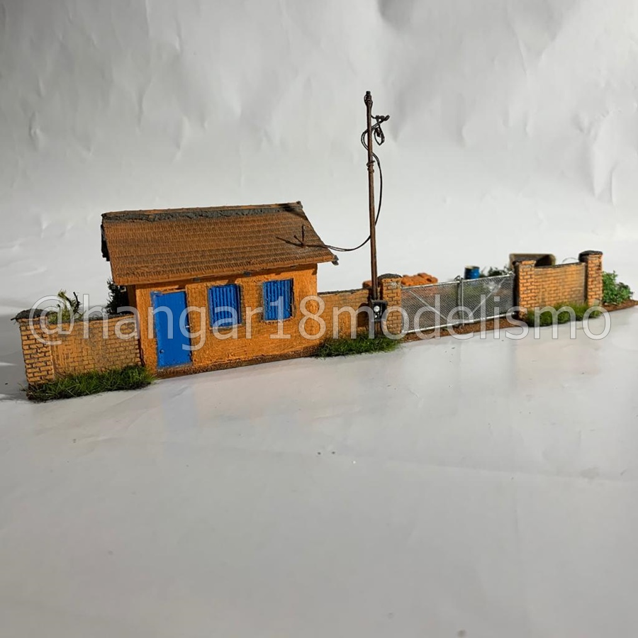 DIORAMA CASA EM CONSTRUÇÃO ESCALA HO (0089) ANJOLY