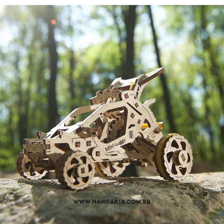 MINI BUGGY MOTOR DE ELASTICO DESMONTADO MDF
