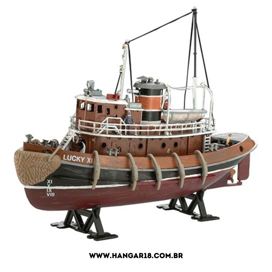 KIT P/ MONTAR HARBOUR TUG 1:108 REV05207 REVELL