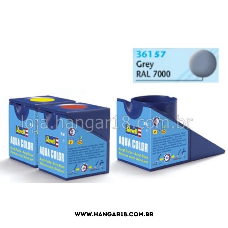 TINTA REVELL ACRILICA 36157 CINZA FOSCO 14ML