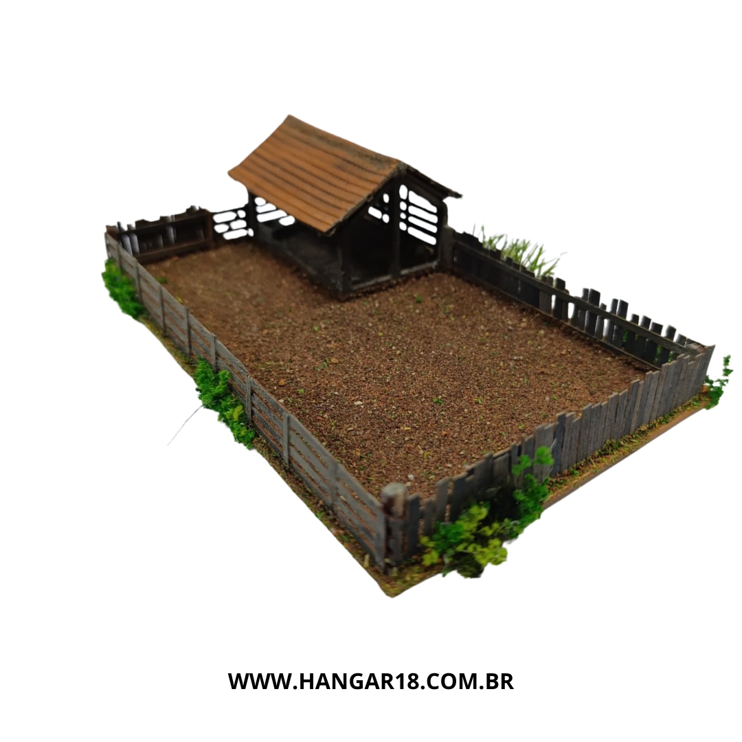DIORAMA CHIQUEIRO  (0797) ESCALA HO ANJOLI