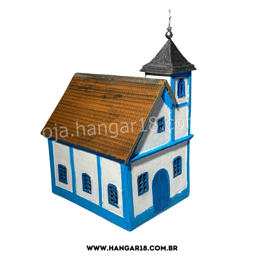 IGREJA BRANCO E AZUL (0150) ESCALA HO ANJOLY