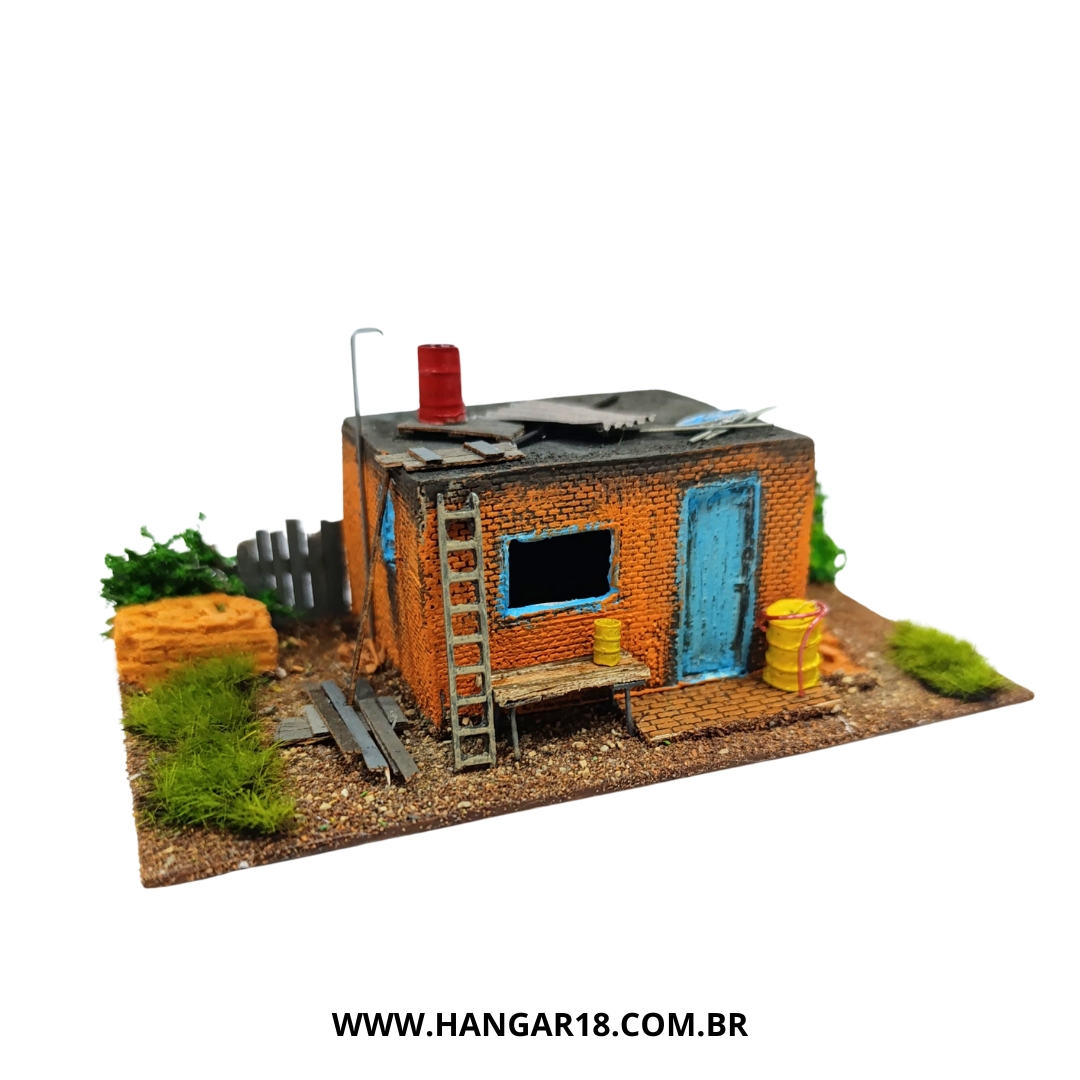 DIORAMA CASA DE FAVELA (631) ESC HO ANJOLIURBA