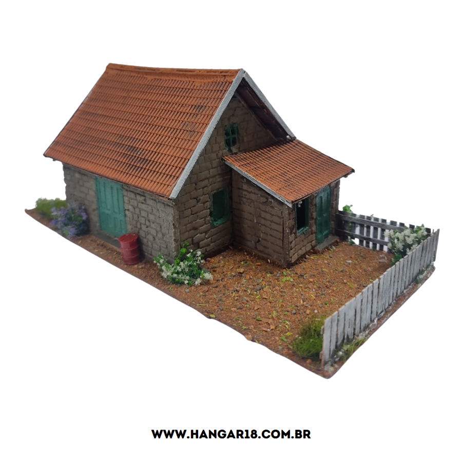 DIORAMA CASA DE PEDRA (0267) ESC HO ANJOLY