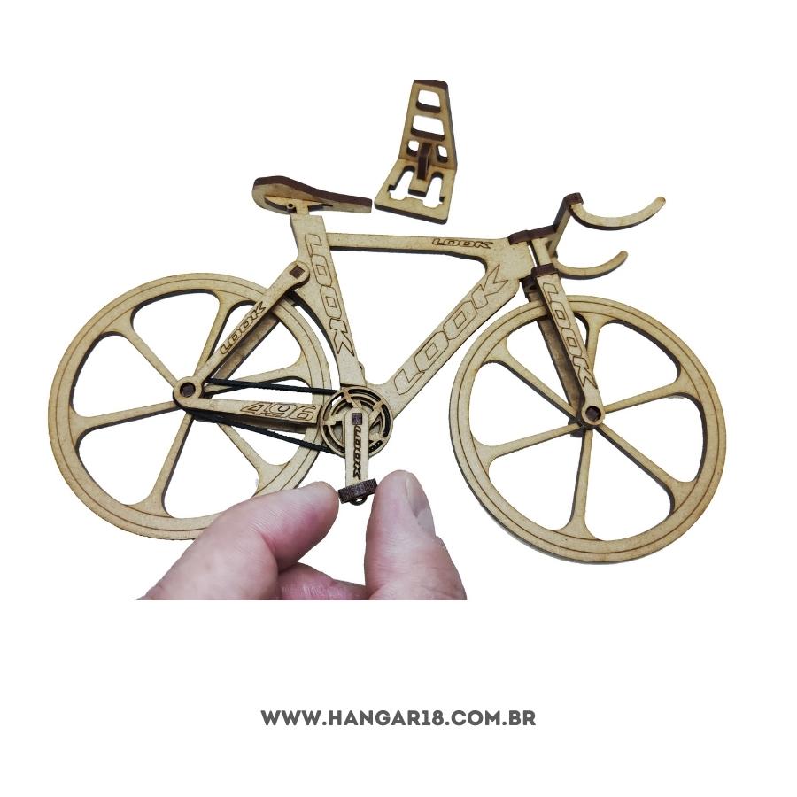 BIKE LOOK 1:8 MOVIMENTOS REAIS DESMONTADA MDF