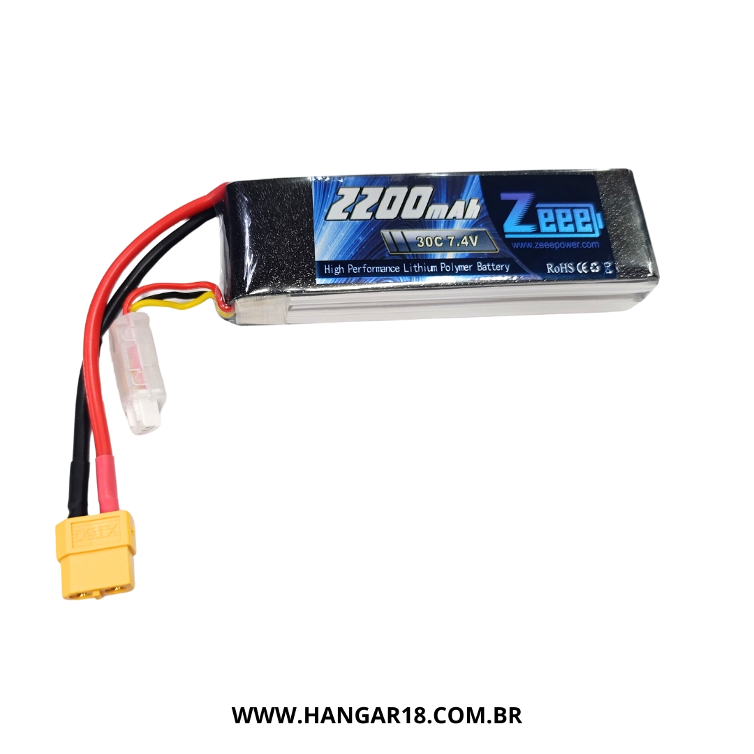 BATERIA LIPO 7.4V 2200MAH 30C 2S ZEE XT60