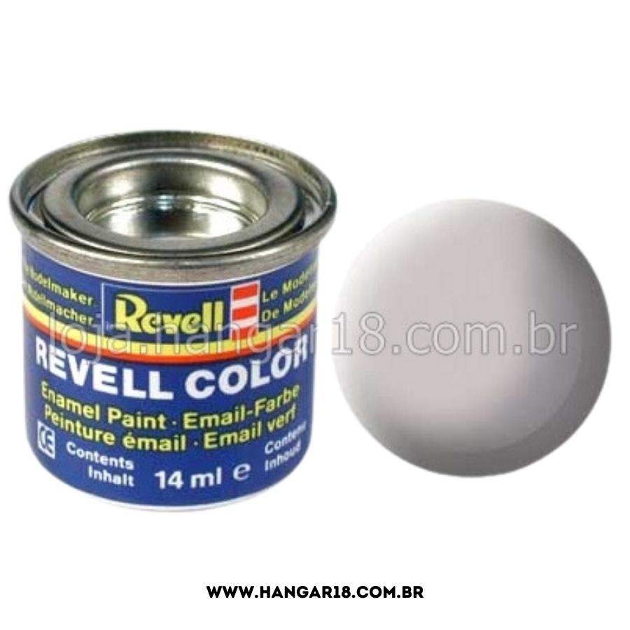TINTA REVELL ESMALTE 32143 CINZA MÉDIO FOSCO 14ML