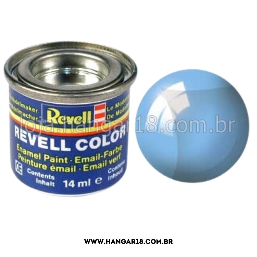 TINTA REVELL ESMALTE 32752 AZUL TRANSPARENTE 14ML