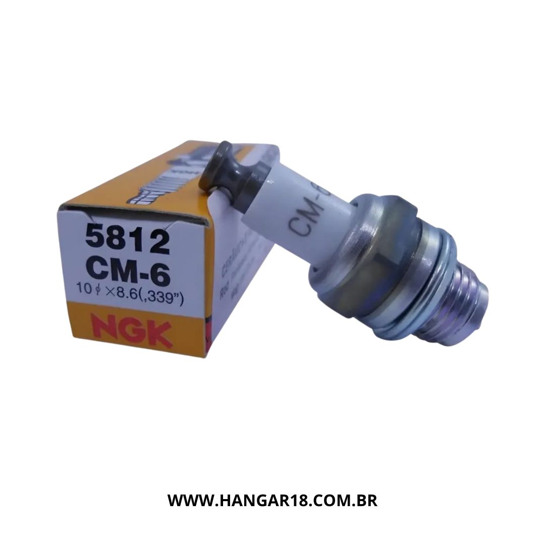 SPARK PLUG CM-6(NGK) VELA P/ GASOLINA