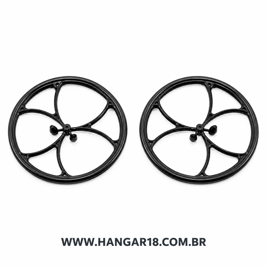 2 1/2" MICRO LITTE WEELS WITH WHEEL RETEINERS PAR