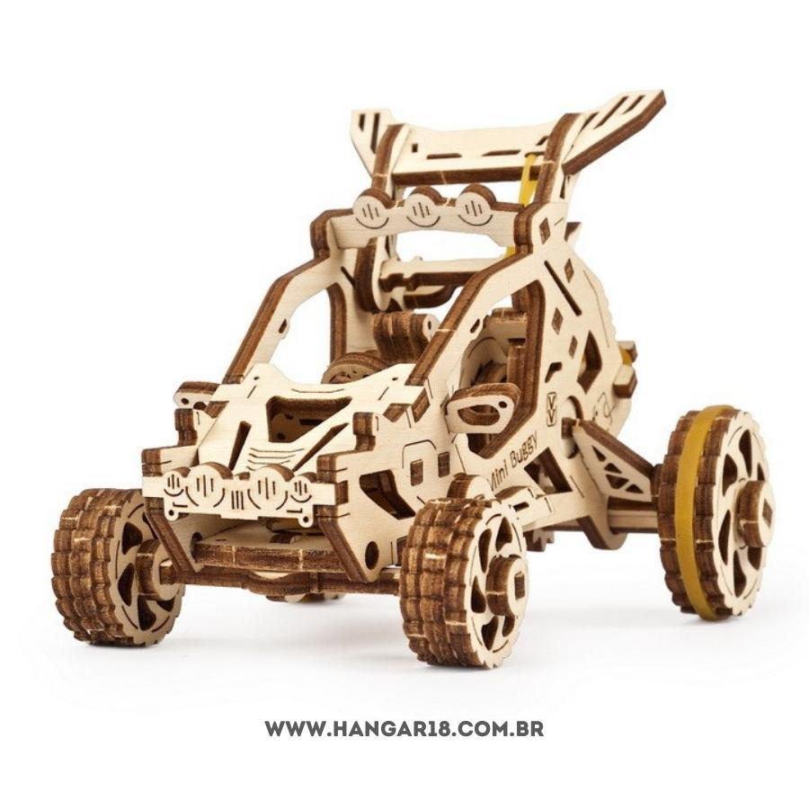 MINI BUGGY MOTOR DE ELASTICO DESMONTADO MDF