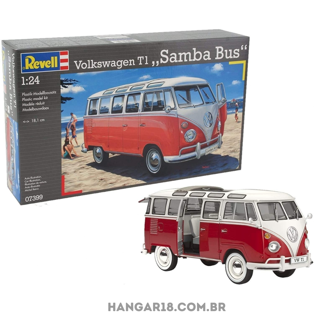 KIT P/ MONTAR KOMBI VW TL SAMBA BUS REV07399 REVEL