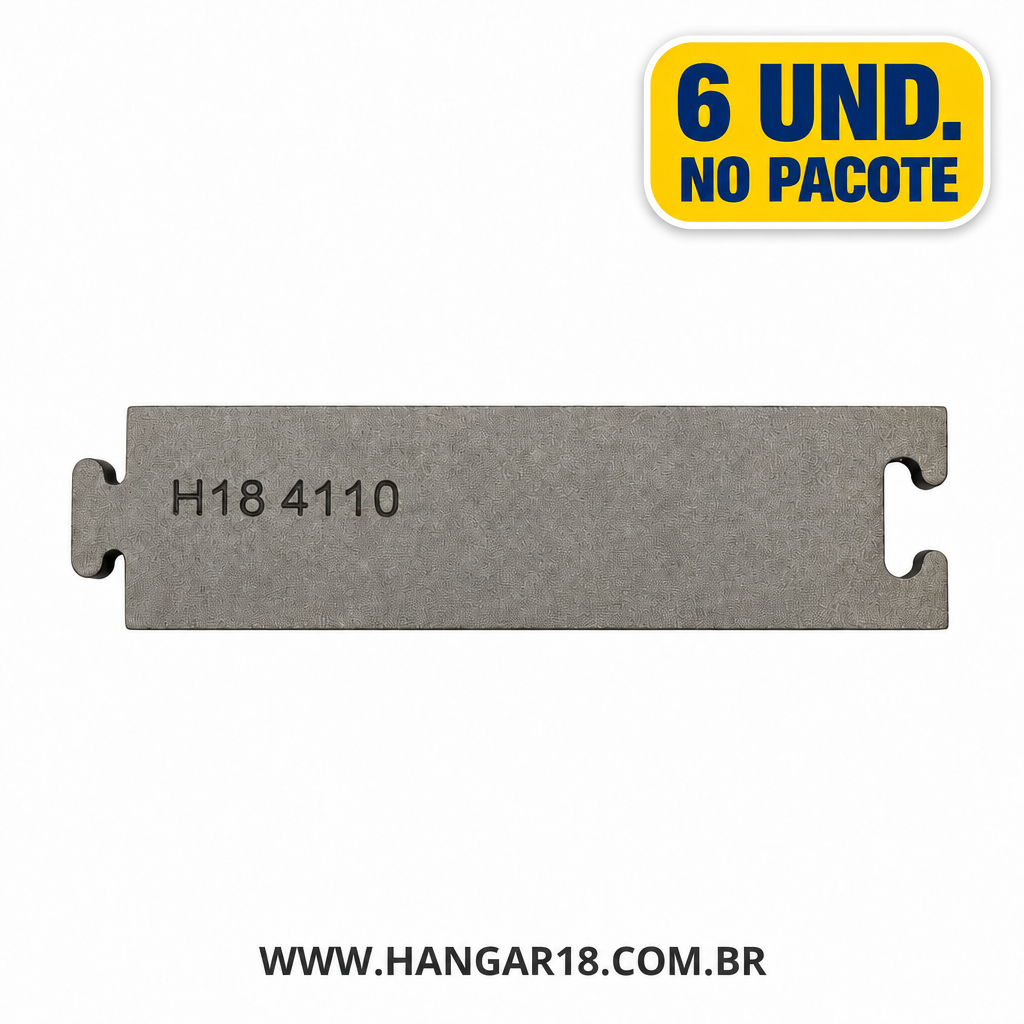 BASE EVA TRILHO RETA FRATRESCHI 4110 (6PC) 4mm