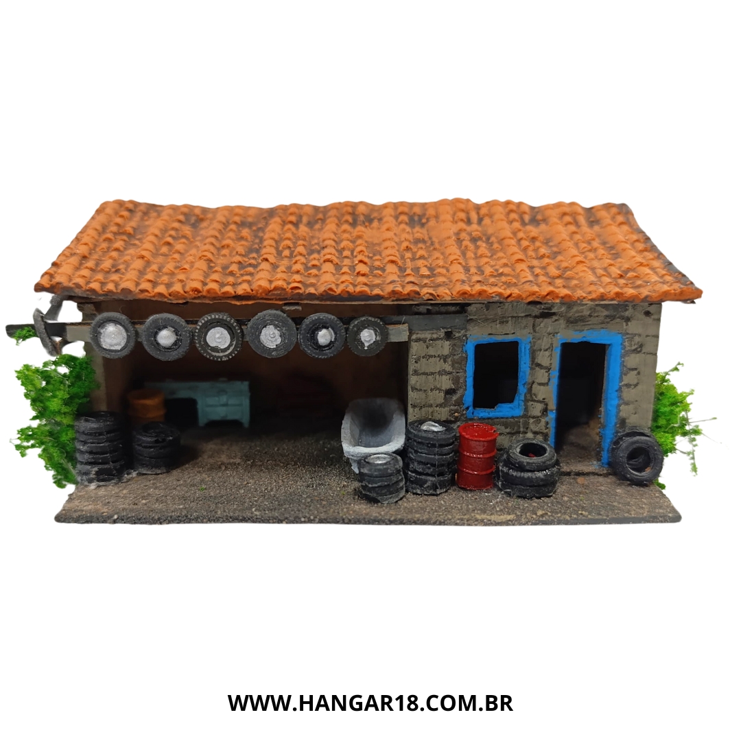 DIORAMA BORRACHARIA BLOCO ESC HO (0093) ANJOLY