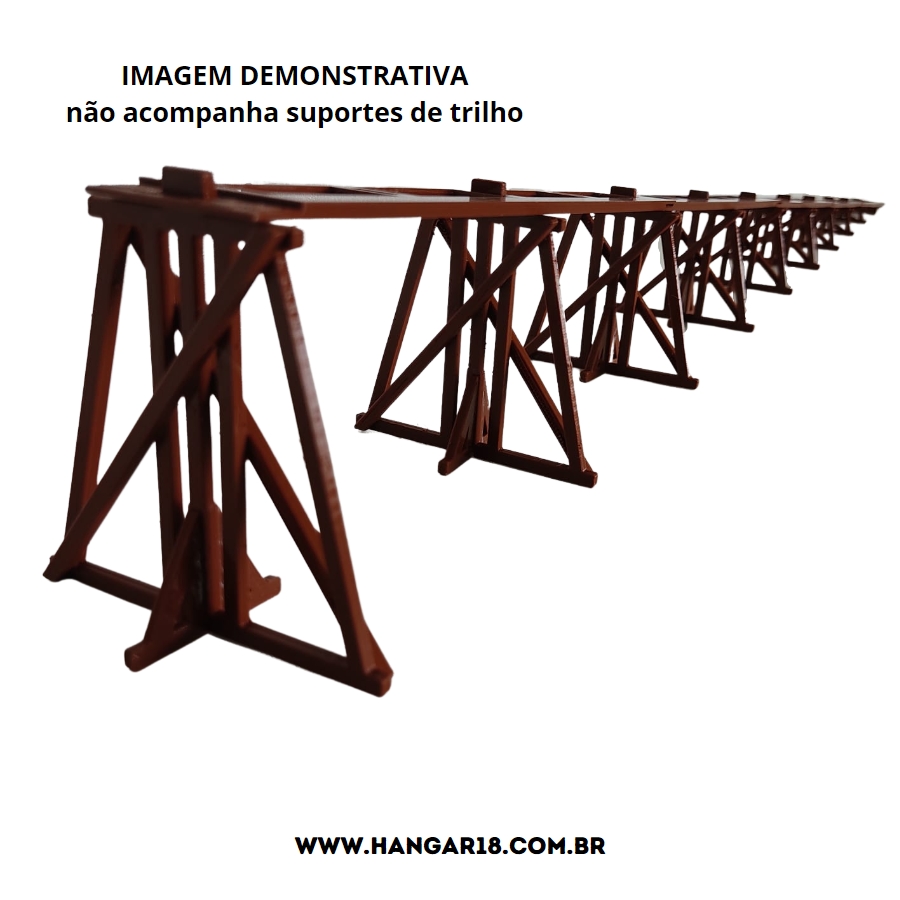 KIT PÉS 4º B RAMPA MODULAR  H18 ESC HO