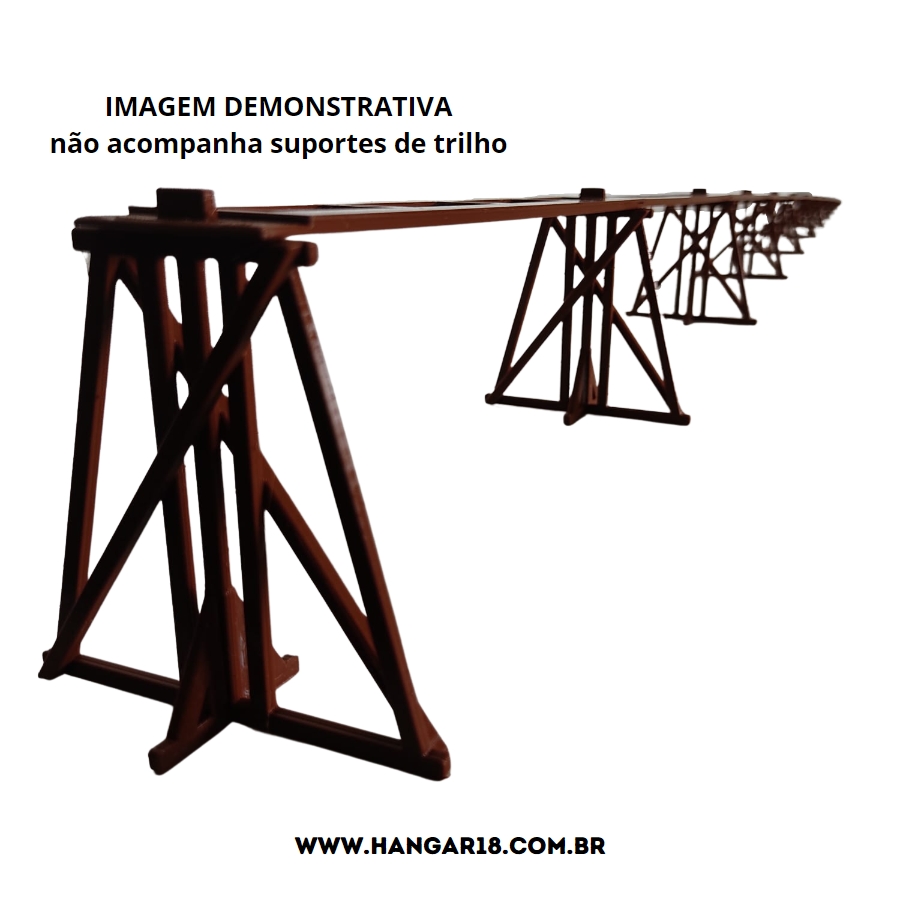 KIT PÉS 2ºA RAMPA MODULAR  H18 ESC HO