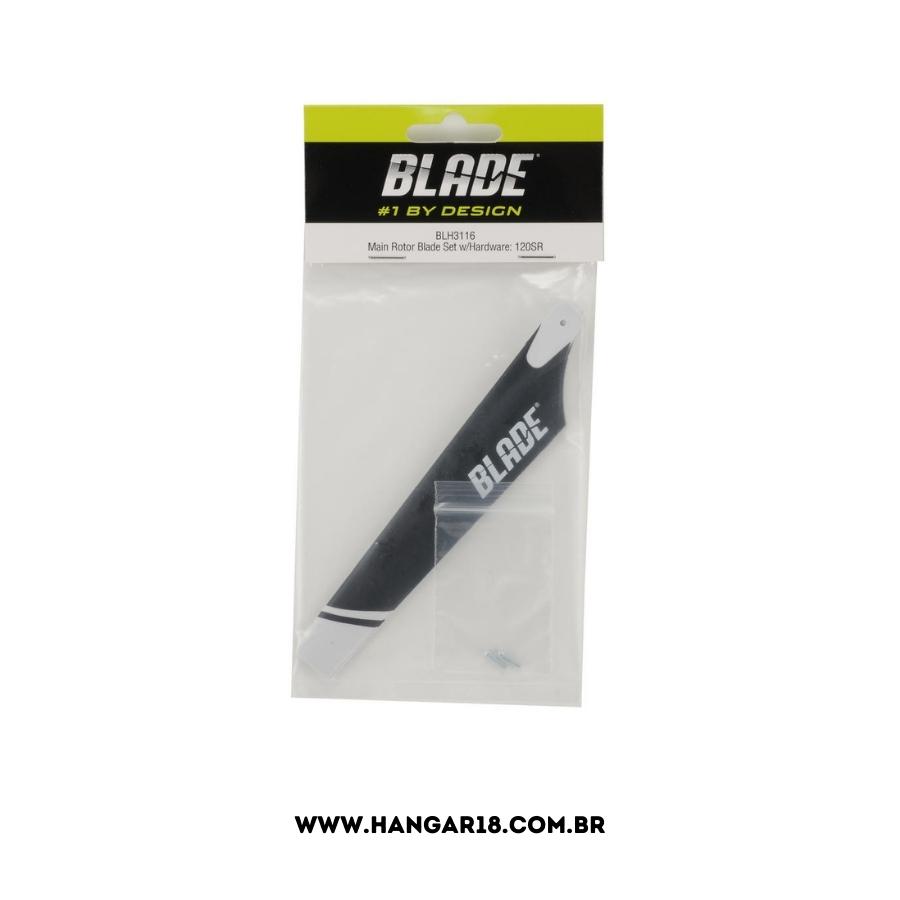 MAINROTOR BLADE SET W/HARDWARE 120SR
