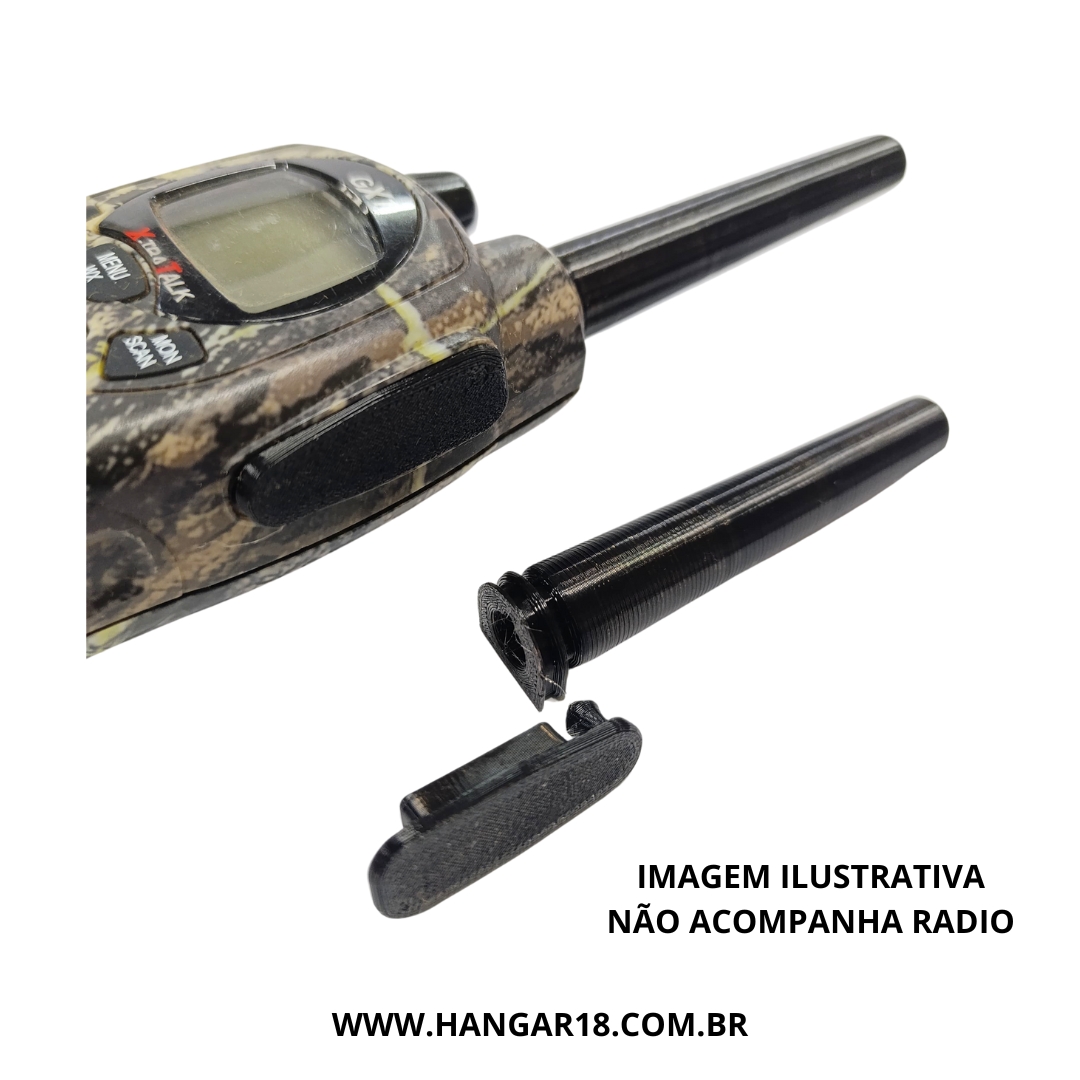 CAPA ANTENA E TAMPA X-TRA TALK MIDLAND GXT1050 H18