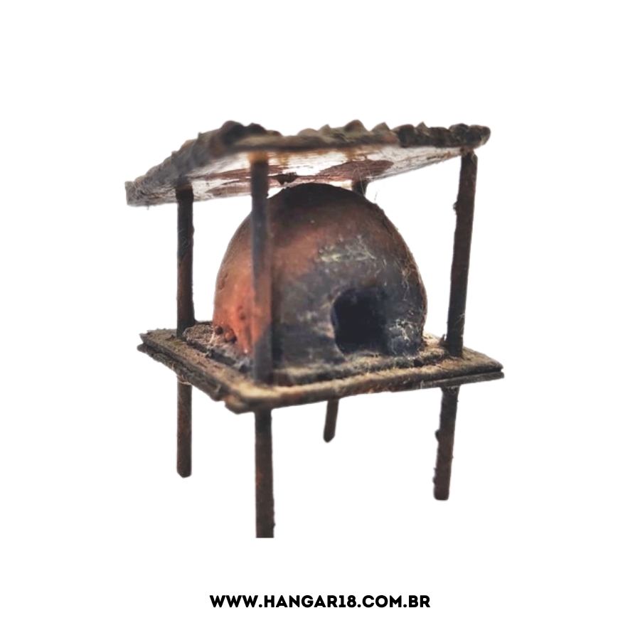 FORNO DE BARRO C/ COBERTURA (0218) ESC HO ANJOLY