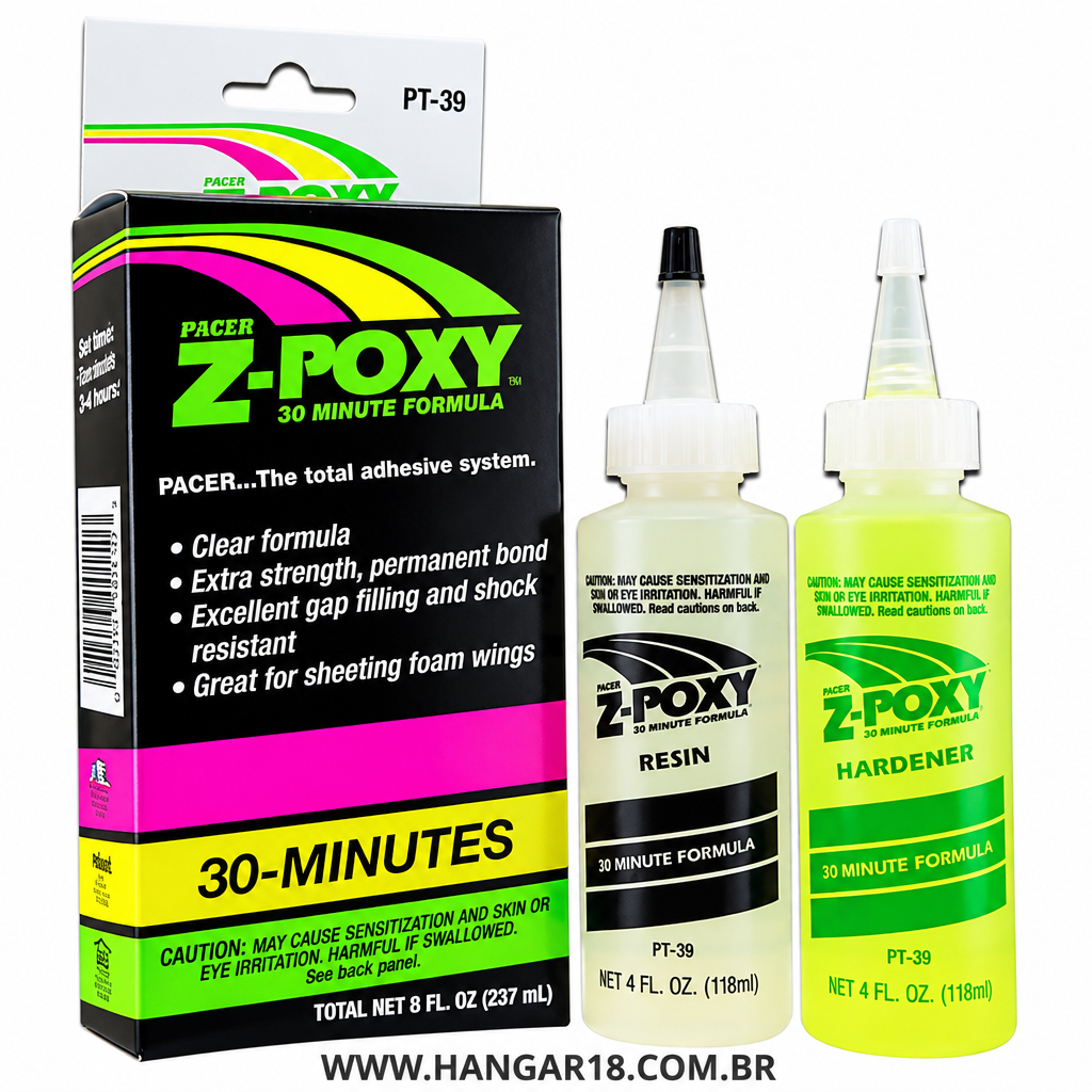 COLA Z-POXY 30 MINUTE FORMULA  227GR, 8 FL. ZAP
