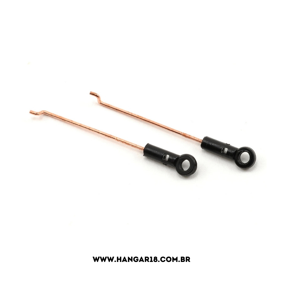SERVO PUSHROD SET WITH BALL LINK 2 PC MSR