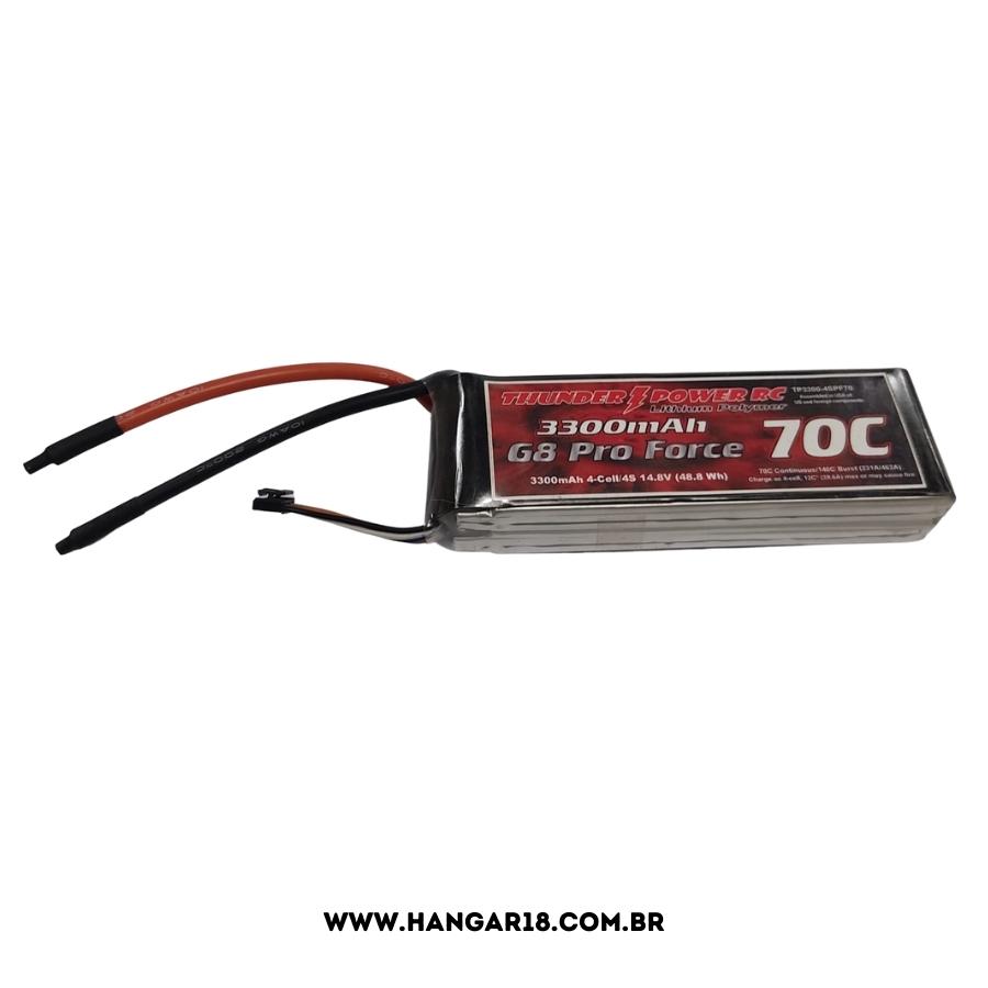 BATERIA LiPo 3300mAh 4S 14.8V G8 PRO FORCE 70C