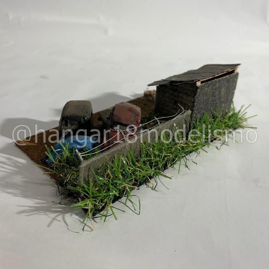 DIORAMA FERRO VELHO ESCALA HO (0087) ANJOLY
