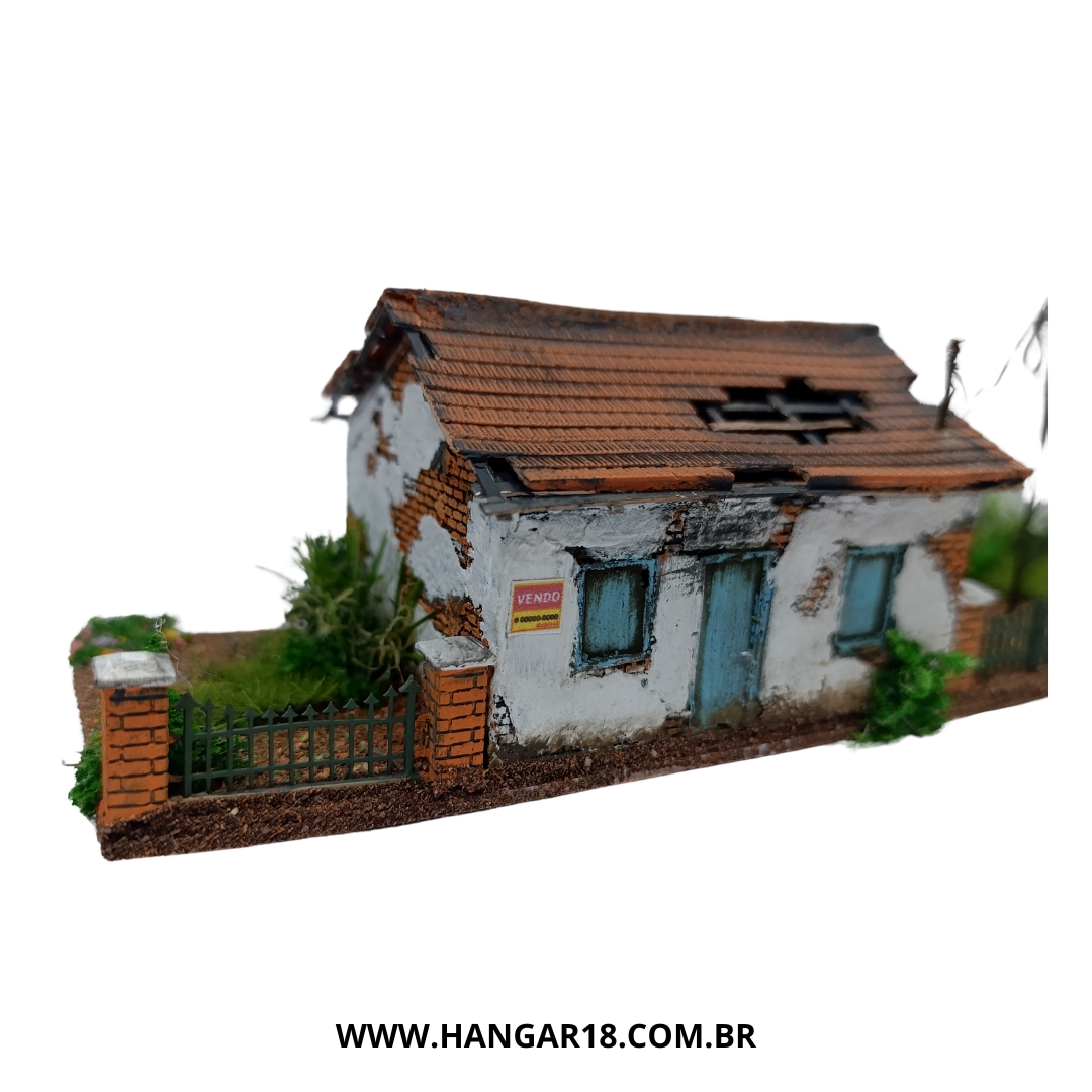 DIORAMA CASA ABANDONADA  (736) ESC HO ANJOLY