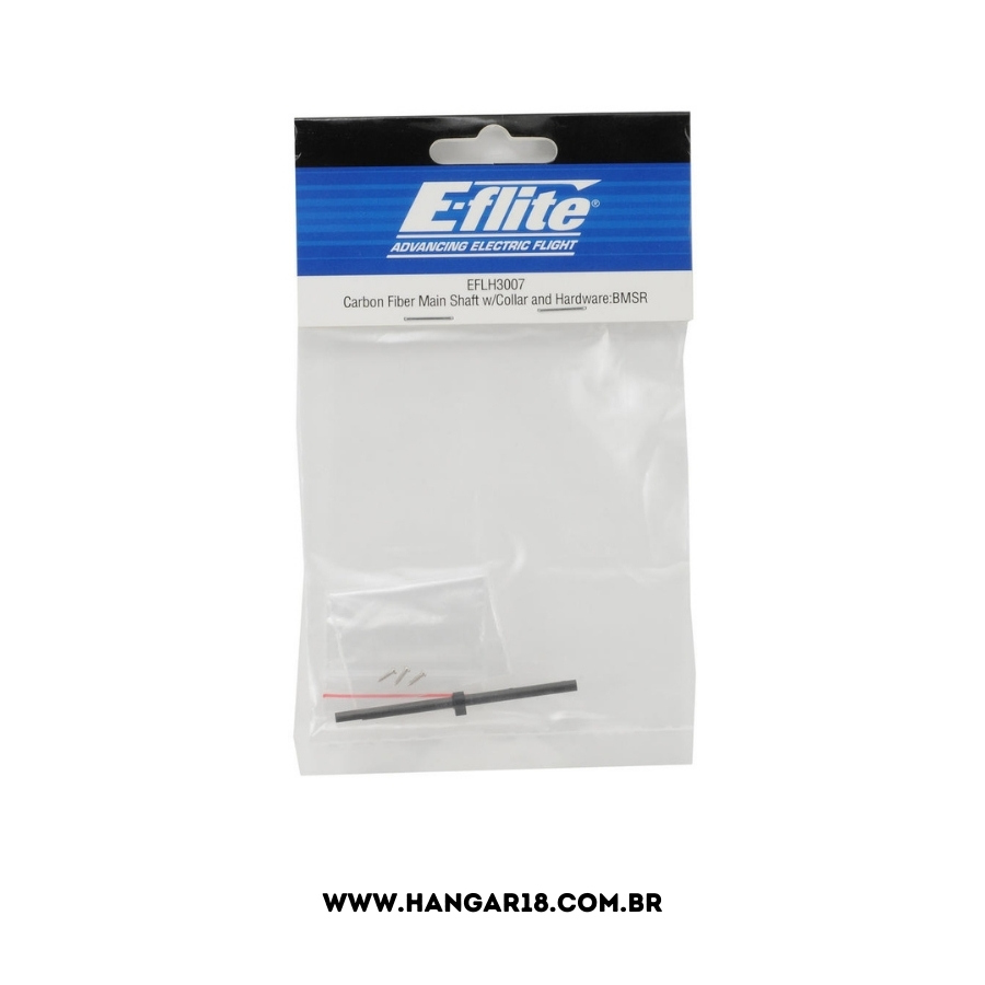 CARBON FIBER MAIN SHAFT W/COLLAR AND WRDWARE BMSR