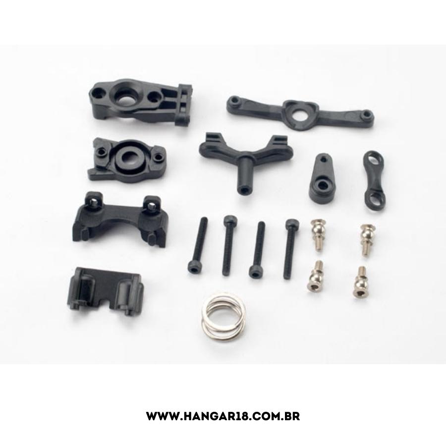 Steering arm (upper & lower)/ steering link/ servo