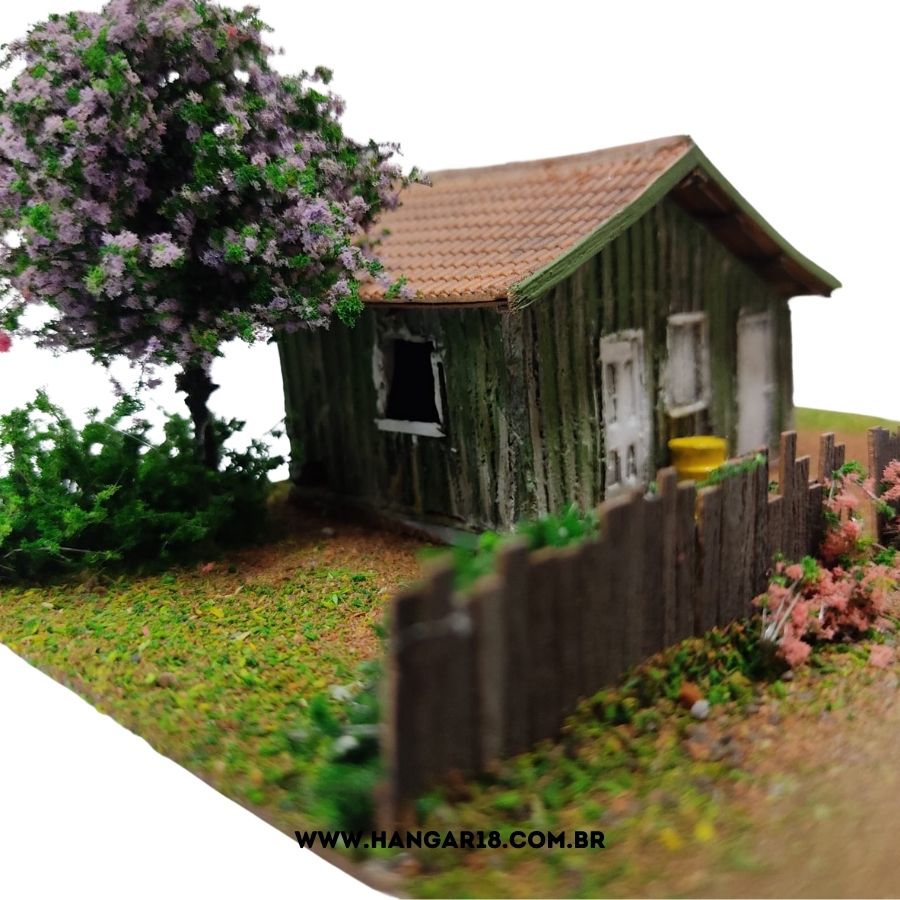 DIORAMA CASA DE CAMPO VERDE M ESC HO (0465) ANJOLY