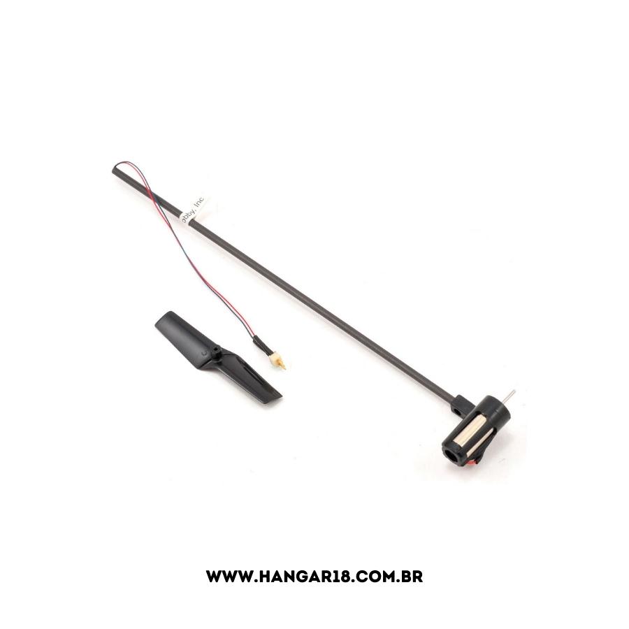 Tail Boom completo c/ motor/rotor mCP X, X2