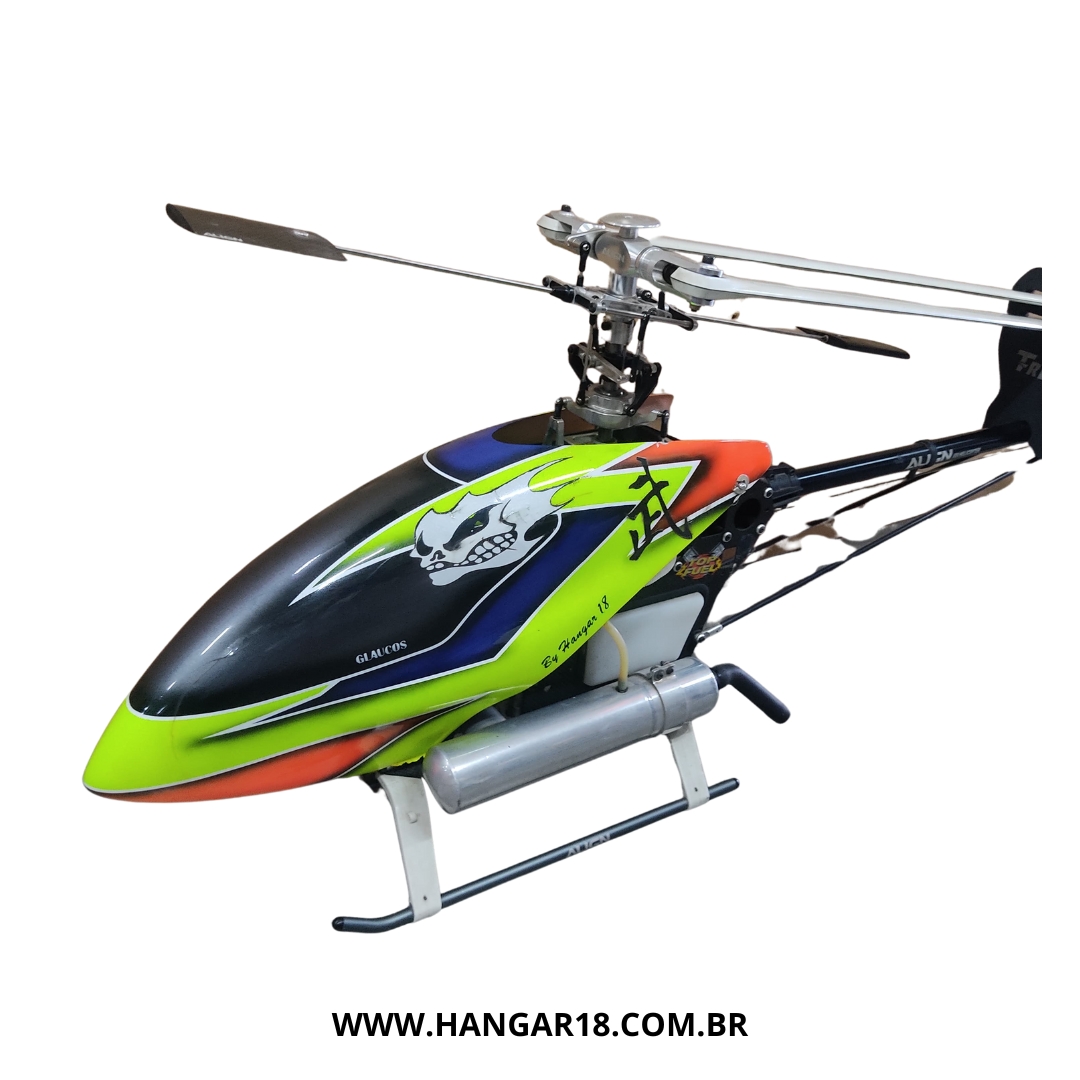 HELICOPTERO TREX 600 NITRO (USADO)
