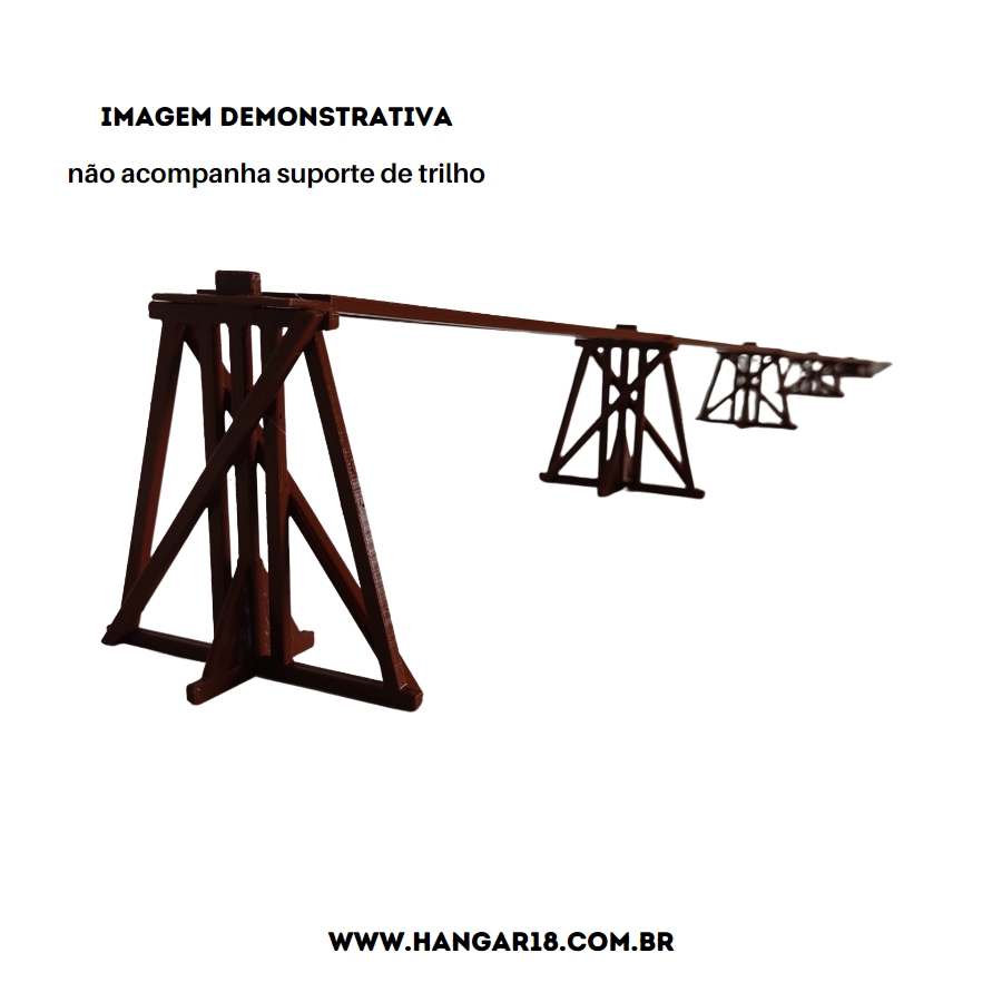 KIT PÉS 4º A RAMPA MODULAR  H18 ESC HO