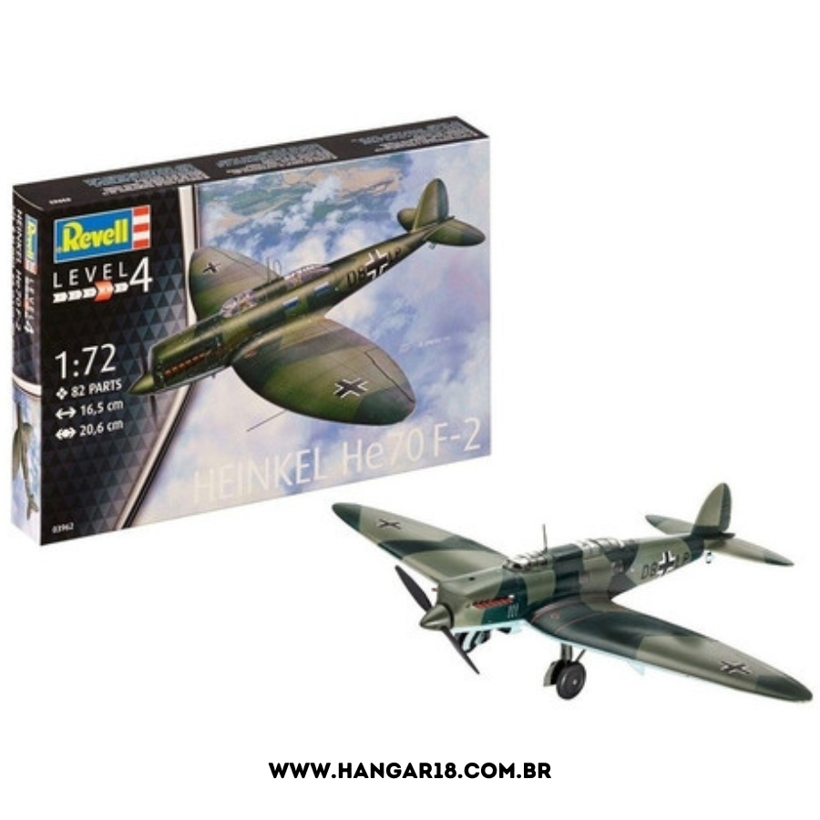 KIT PARA MONTAR HEINKEL HE70 F-2  1:72  REV03962