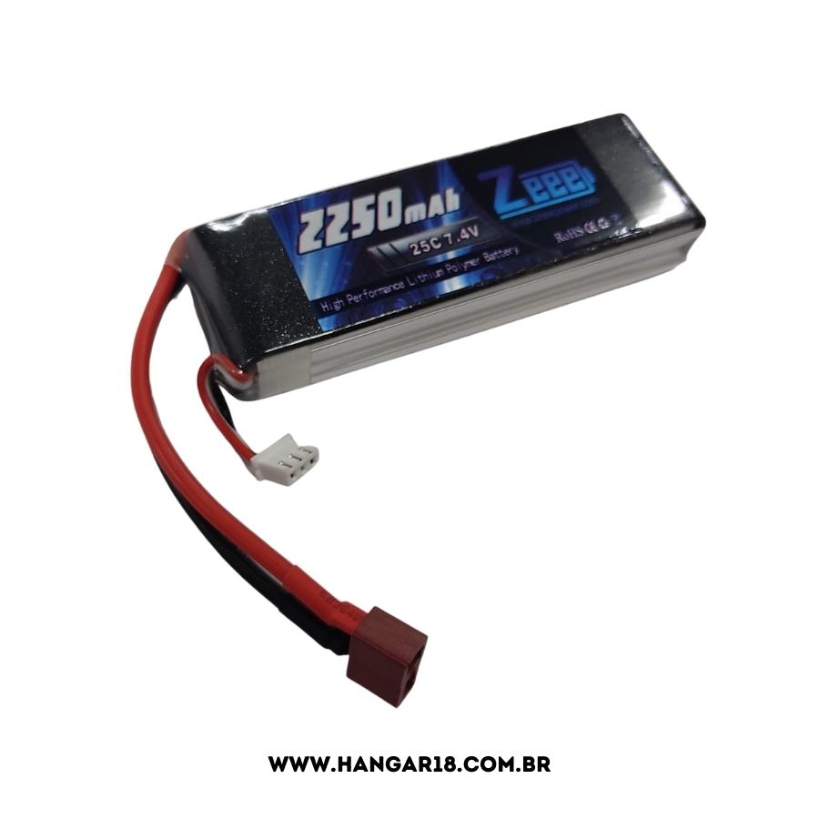 BATERIA LIPO 2S  7,4V 2250MAH 25C  Zeee DEANS