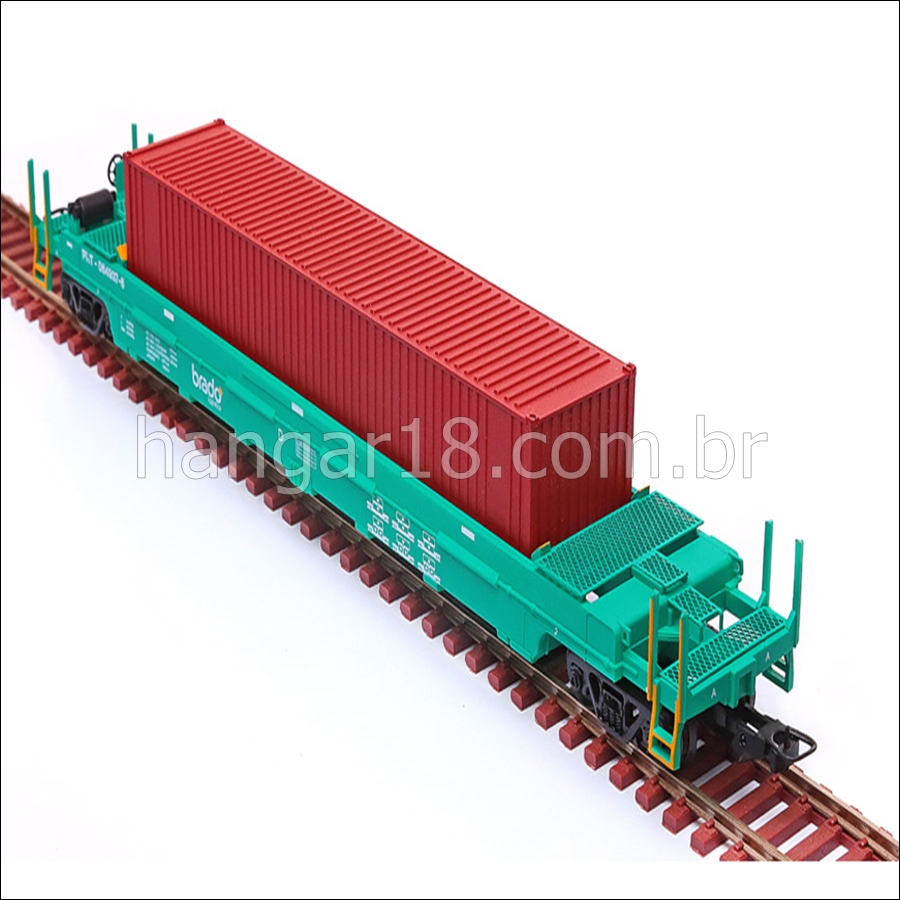 VAGÃO PORTA CONTAINER PRT BRADO LOGISTICA 2112