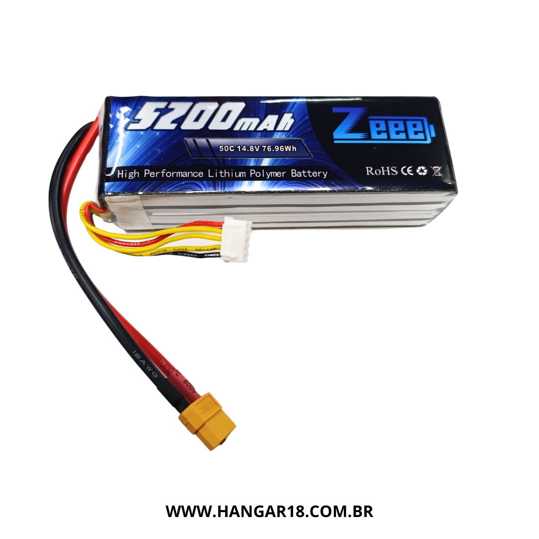 BATERIA LIPO 4S 14,8V 5200MAH 50C  Zee XT60