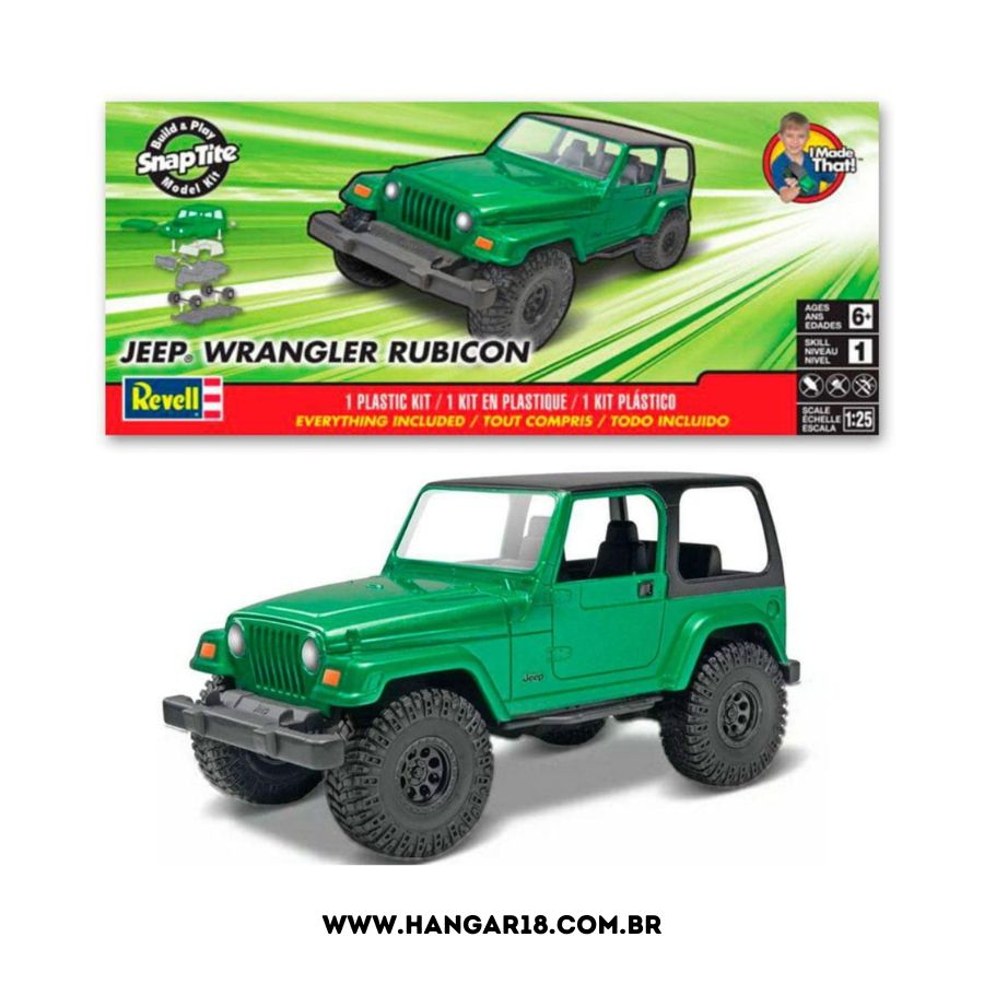 KIT P MONTAR JEEP WRANGLER RUBICON 1:25 REV8511695