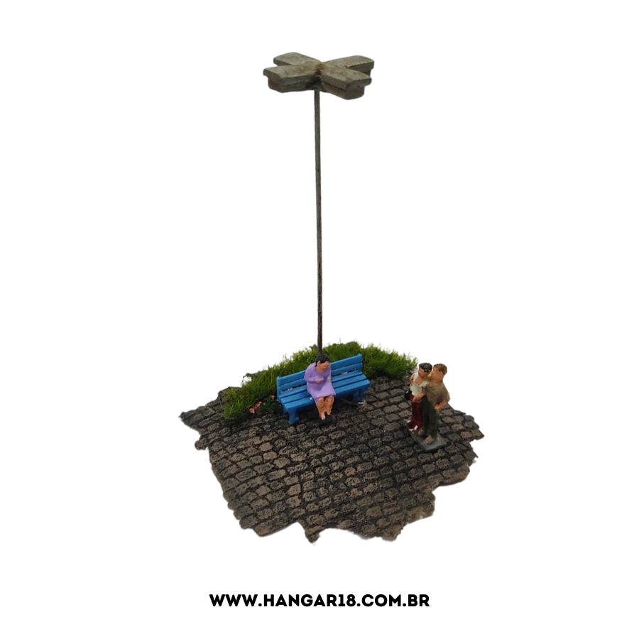 DIORAMA MINI PRAÇA (555) ESC HO ANJOLY