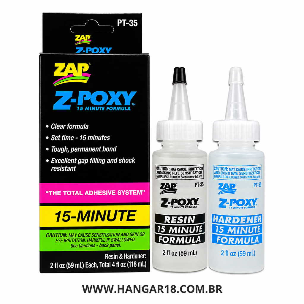 COLA Z-POXY 15 MINUTE 118GR ZAP