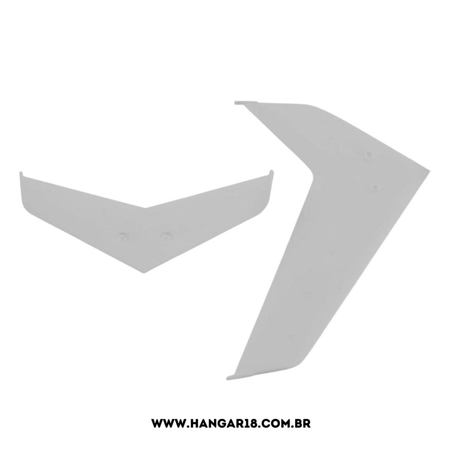Stabilizer/ Fin Set, White: B400