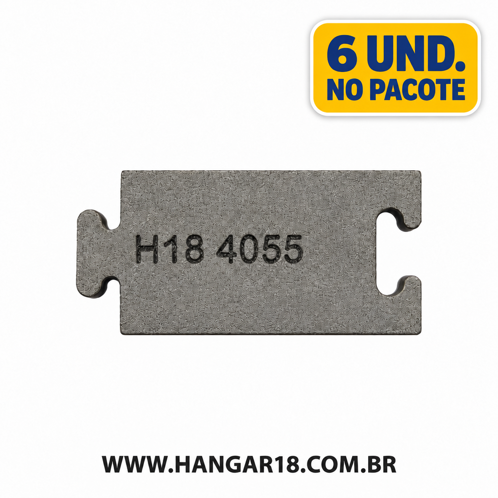 BASE EVA TRILHO RETA FRATRESCHI 4055 (6PC) 4mm