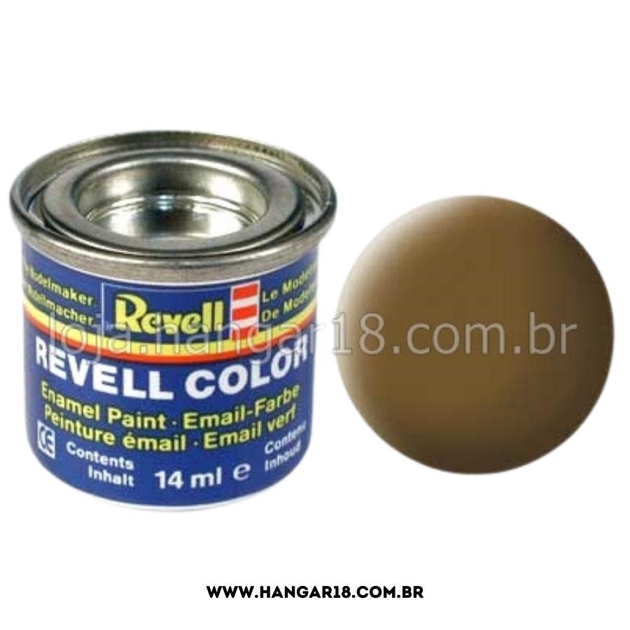 TINTA REVELL ESMALTE 32187 MARROM TERRA FOSCO 14ML