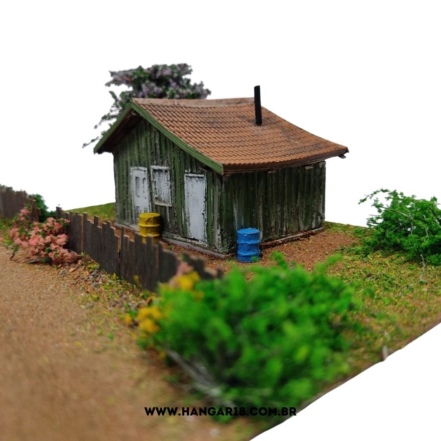 DIORAMA CASA DE CAMPO VERDE M ESC HO (0465) ANJOLY
