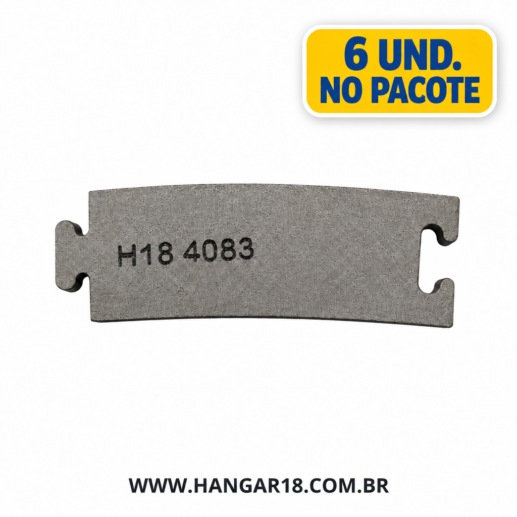 BASE EVA TRILHO CURVA FRATRESCHI 4083 (6PC) 4mm