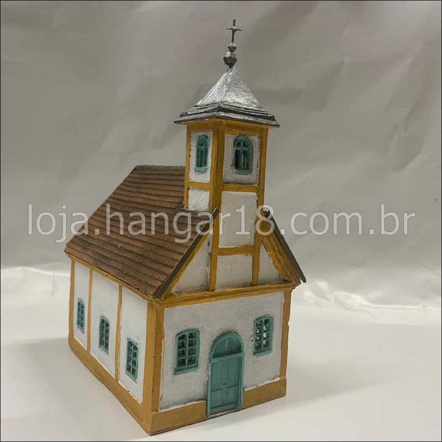 IGREJA BRANCO E AMARELO (0193) ESCALA HO ANJOLY