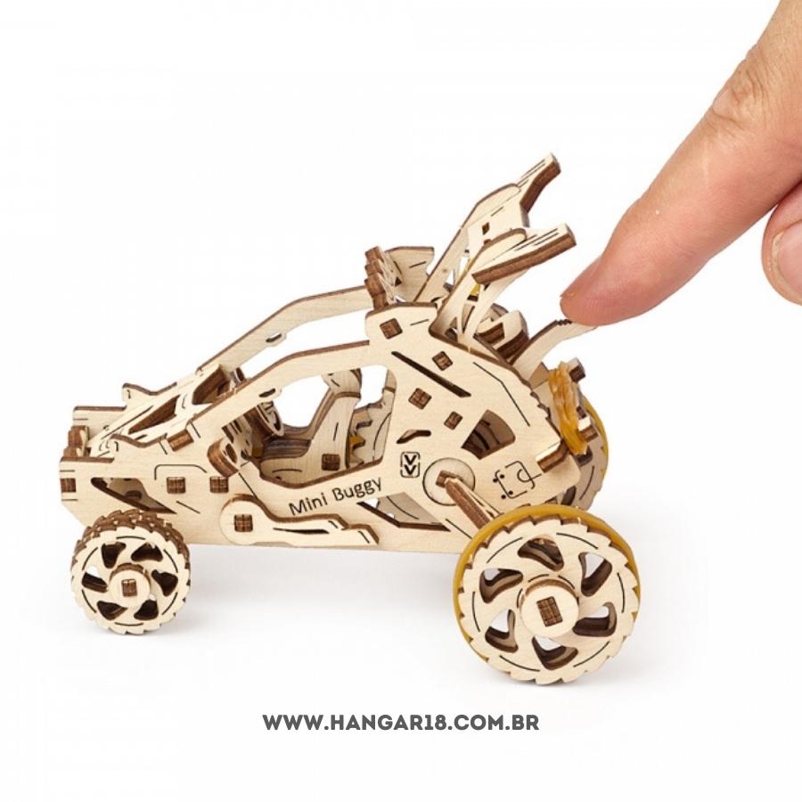 MINI BUGGY MOTOR DE ELASTICO DESMONTADO MDF