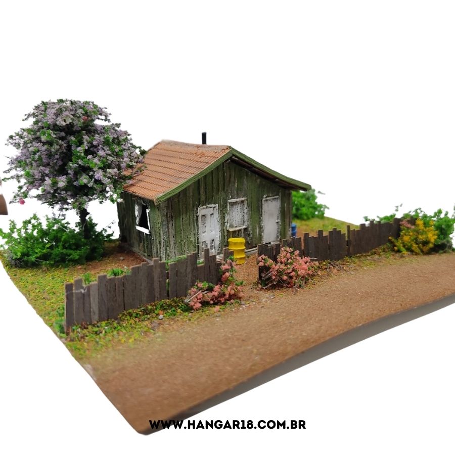 DIORAMA CASA DE CAMPO VERDE M ESC HO (0465) ANJOLY